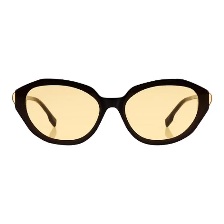 LAPIZ SENSIBLE. Acetate Butterfly Sunglasses Unisex Brown-1