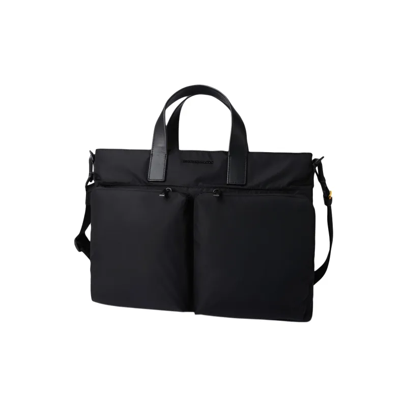 Mandarina Duck Nylon Shoulder Bag Crossbody Bag Handbag Briefcase Men's Black-2