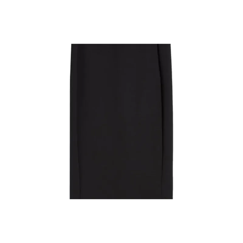 MaxMara Knit Long Skirt Women's Black-6
