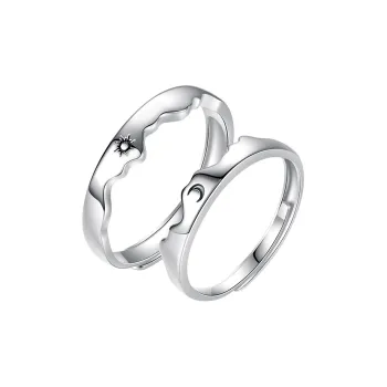 ZUOHUO S925 Silver Rings Unisex