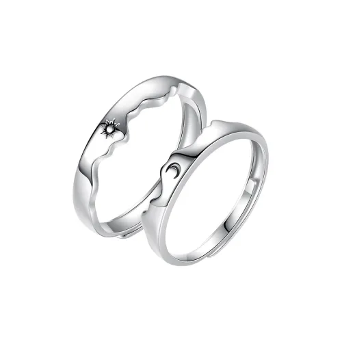 ZUOHUO S925 Silver Rings Unisex
