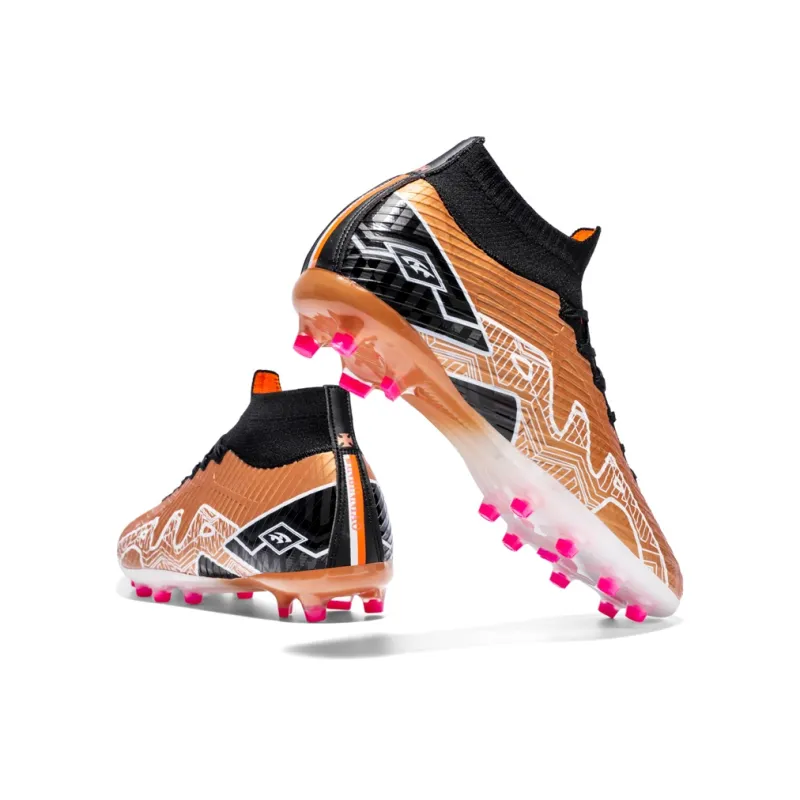 Wooden Rabbit AG Short Rubber Studs FG Long Rubber Studs Anti Slip Wear Resistant Soccer Shoes Unisex-11