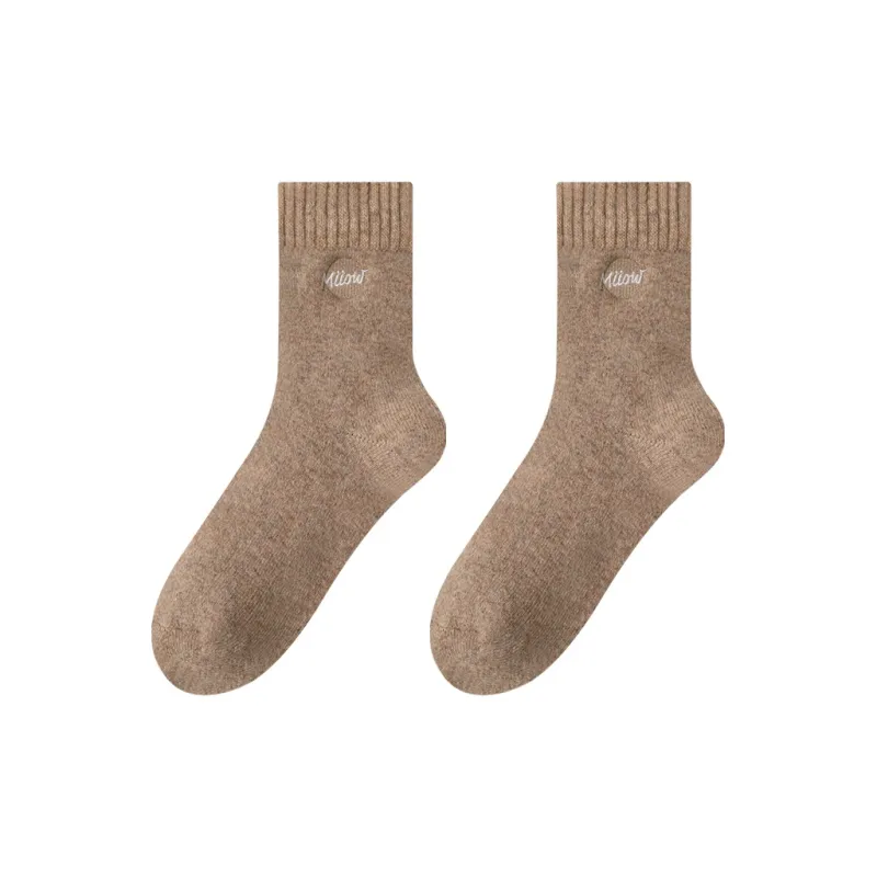 MIIOW Mid Calf Socks Unisex 2 Pack-6