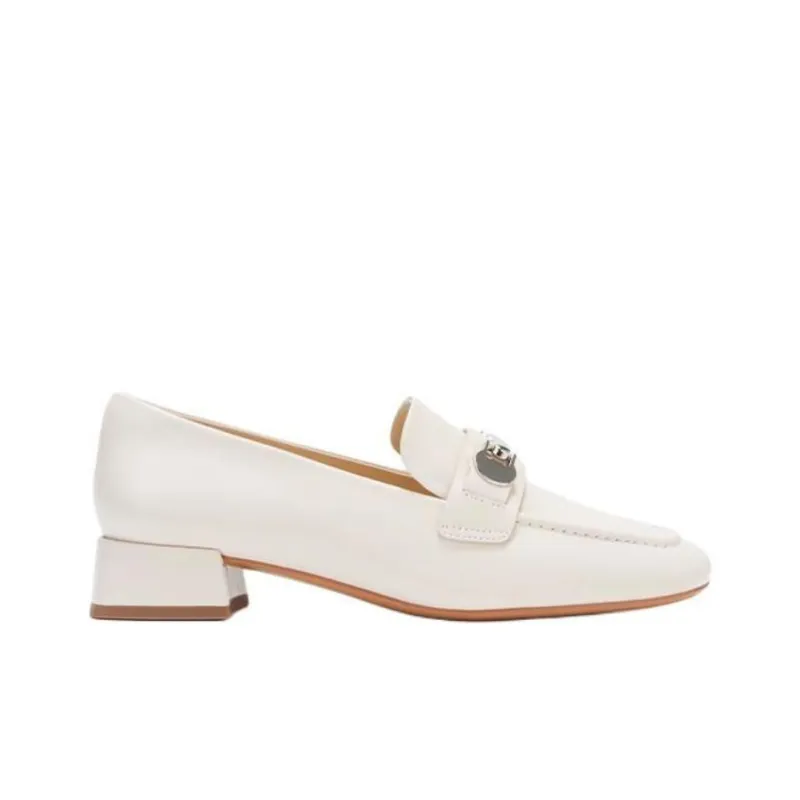 73Hours Jazz Prelude Loafers 3cm Women's Ecru-1