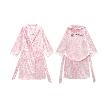 GUKOO Pajama Robe Women's Cherry Blossom Pink