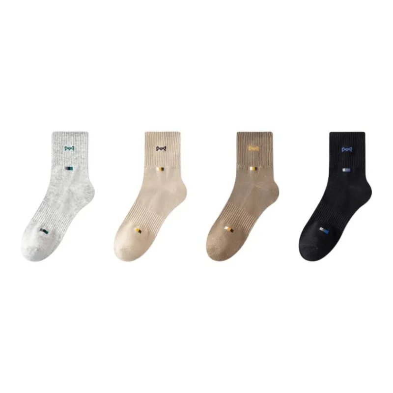 MIIOW Mid Calf Socks Men's Combo Set-0
