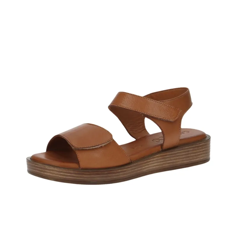 CAPRICE Valentina Strap Sandals 3.5cm Women's Brown-2