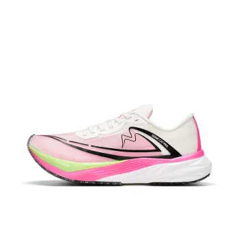 Sonic Cat Cushioning Coverage Warm Low Top Full Length Carbon Plate Sprint Running Shoes Unisex Pink White Black