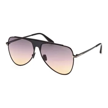 Alaia Metal Aviator Sunglasses Unisex Black