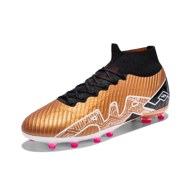 Wooden Rabbit AG Short Rubber Studs FG Long Rubber Studs Anti Slip Wear Resistant Soccer Shoes Unisex-10