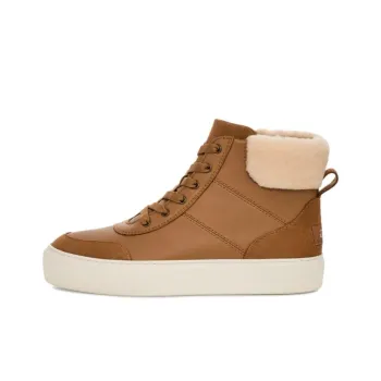 UGG Cakewalk Slip Resistant High Top Skateboard Shoes Women's Brown