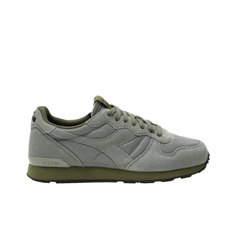 Diadora Camaro Anti-Slip Wear-Resistant Low-Top Casual Shoes Unisex Green-1