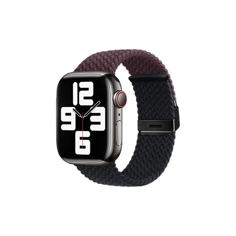 ZHENGGUANG Watch Band Apple Compatibility Woven Material-18