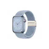 Apple Magnetic Loop Double Wrap Woven, Misty Blue