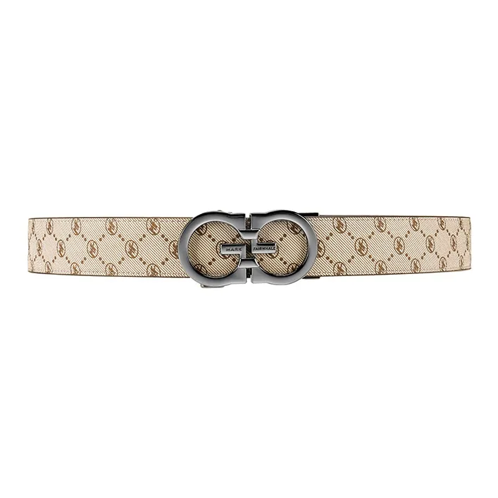 FAIRWHALE Pvc Leather Belts Men's Width 3.5CM-9