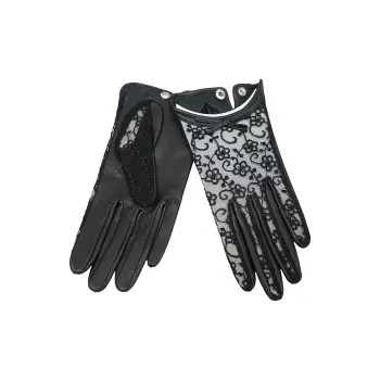 NOOLDERS High Quality Sheepskin Gloves Women's Black