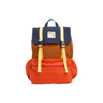 BOBO CHOSES Polyamide Backpack Unisex Orange & Multicolor