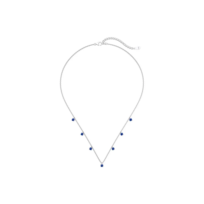 KAILEIFU S925 Silver Necklaces Women's Silver-10