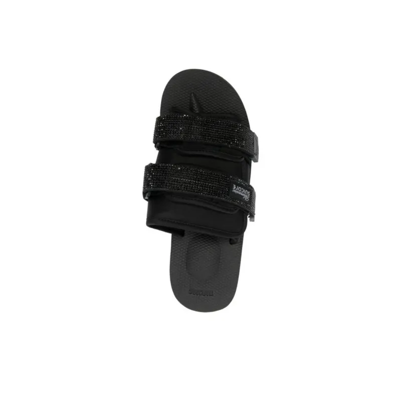 Blumarine X Suicoke Moto 105mm Platform Mules-2