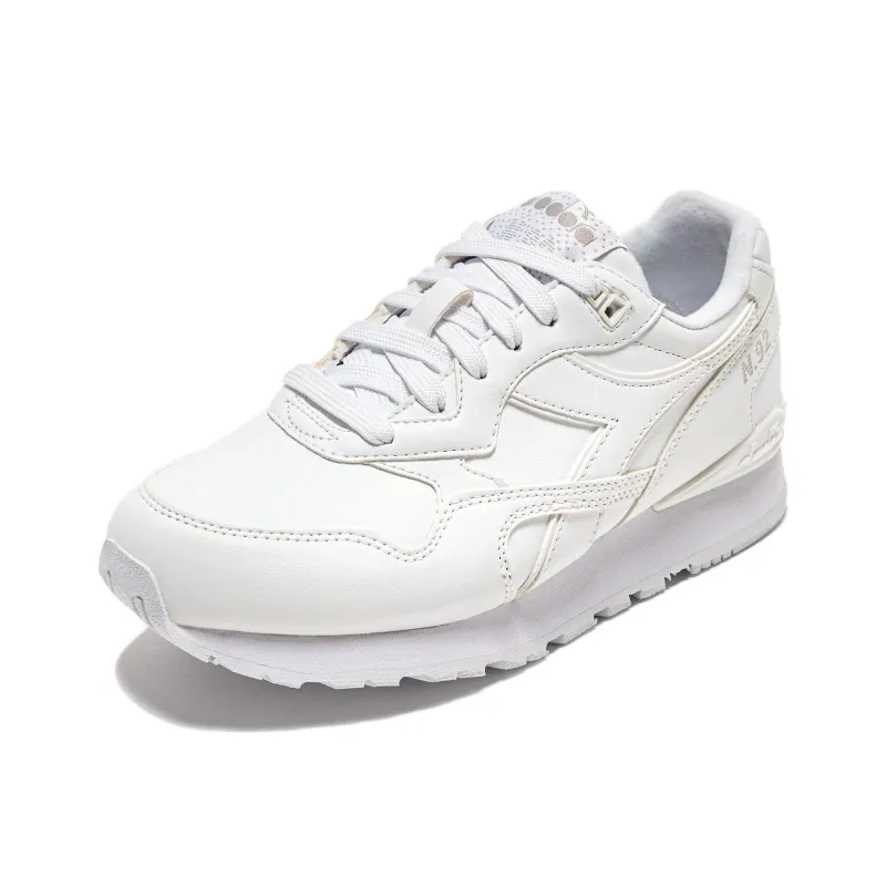 Diadora N.92 Anti-Slip Wear-Resistant Low-Top Casual Shoes Unisex White-2
