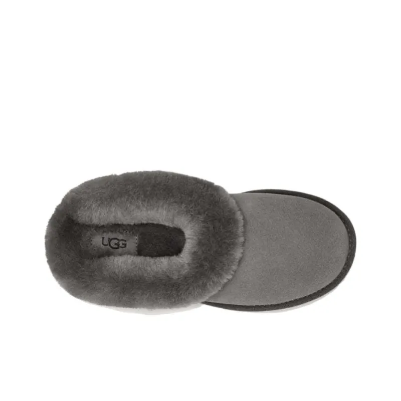 UGG Slip-Resistant Wrap-toe Slippers Unisex Gray-4