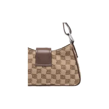 Misbhv Monogram jacquard Canvas Tote Bag