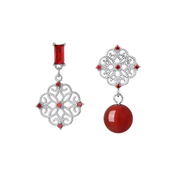 QIDUYINSHI S925 Silver Earrings Women's