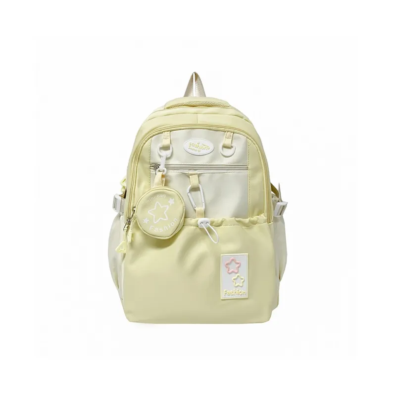 Meow In The Grass Nylon Backpack Regular Unisex Multicolor-6