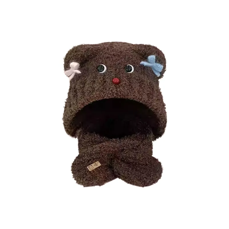 Yalu Polyester Hoods & Plush Hats Unisex Gift Box Set-7