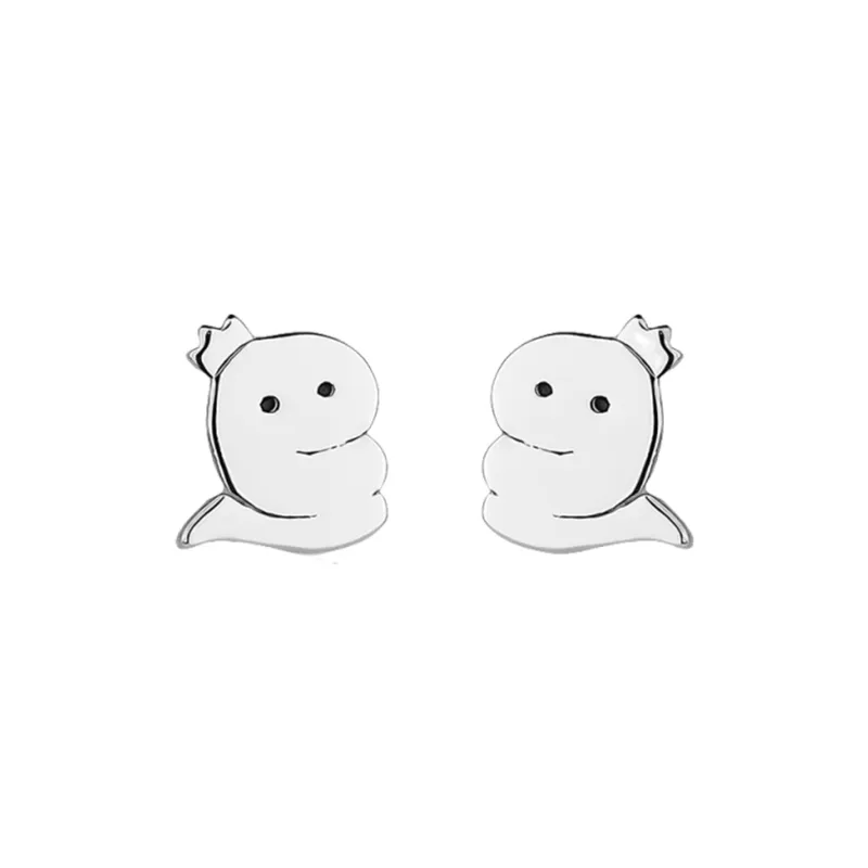 ERROR Sterling Silver Stud Earrings Women's-0