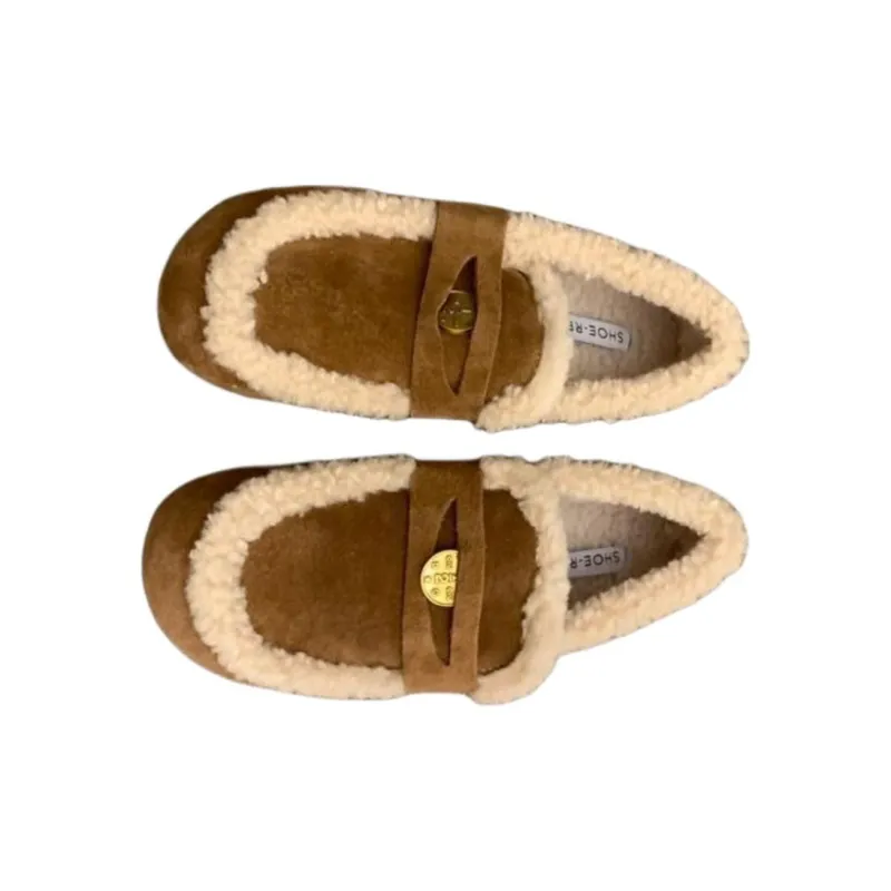Qiao Anju Home Slippers Chestnut, Coffee-0