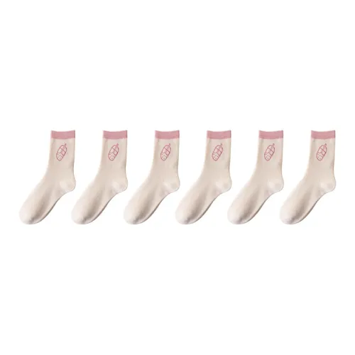 Cotton Gene Mid Calf Socks Women's Combo Set