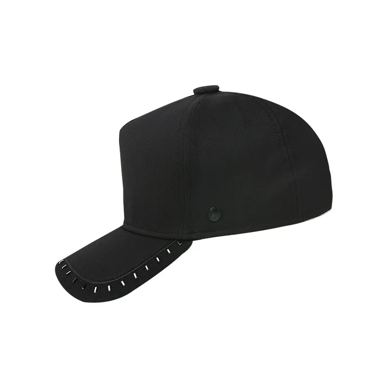 SWOFCARE Rhinestone Plain Edition Hats & Caps Polyester Black Truck Baseball Cap Unisex-2