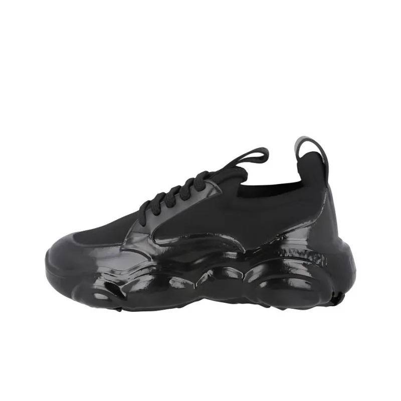 MOSCHINO Teddy Low Top Casual Shoes Women's Black-0