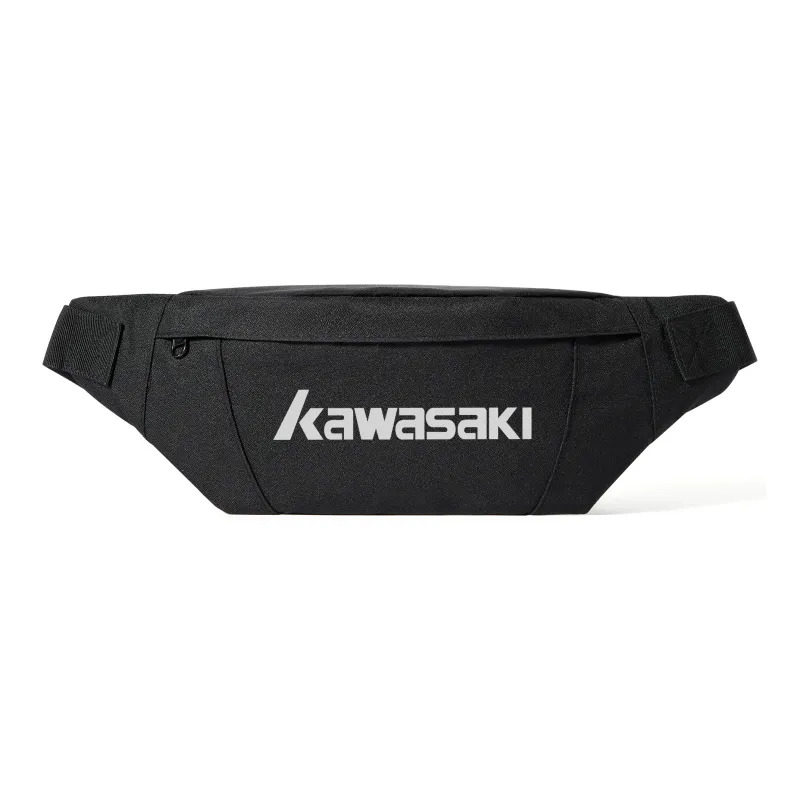 Kawasaki Polyester Crossbody Bag, Shoulder Bag, Sling Bag Regular Unisex Black/Gray-1