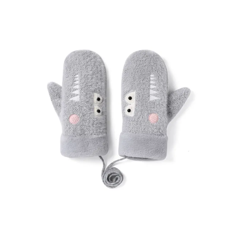 NANJIREN Thickened Knit Gloves Women's-8
