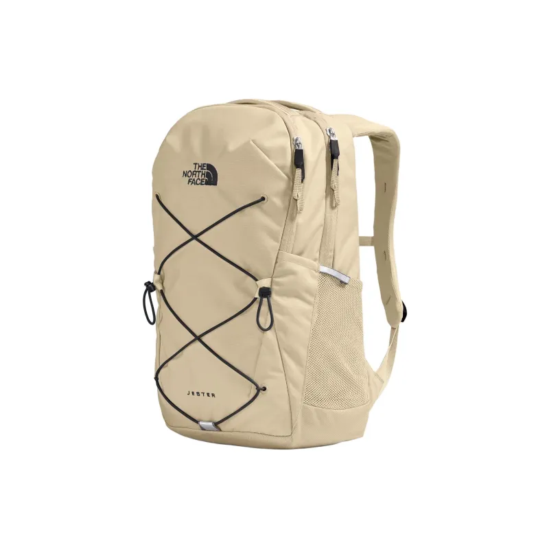 THE NORTH FACE Polyester Backpack Unisex Stone Color & Black-1