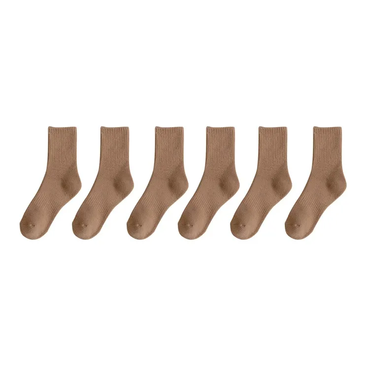 Cotton Gene Mid Calf Socks Unisex Combo Set-39
