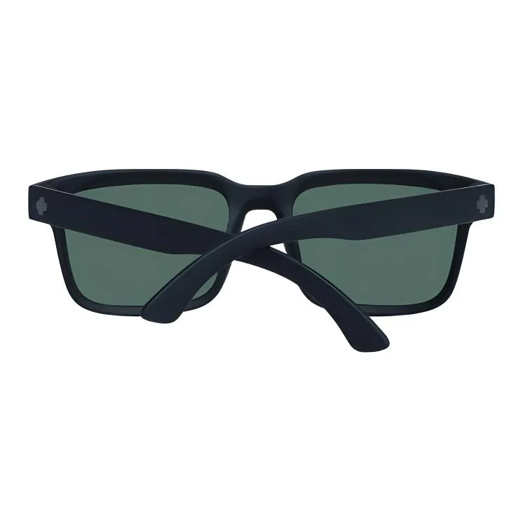 SPY Plastic Rectangular Sunglasses Unisex Black-2