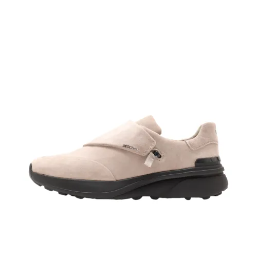 DESCENTE VERTHER Anti-Slip Wear-Resistant Low-Top Casual Shoes Men's Light Brown