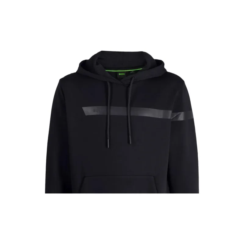 HUGO BOSS Soody Logo rubberised Hoodie-5