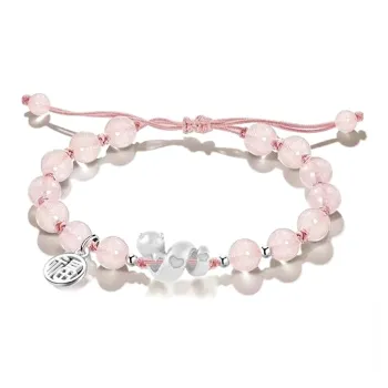 JIAFULAI Colored Glaze Bracelets Unisex