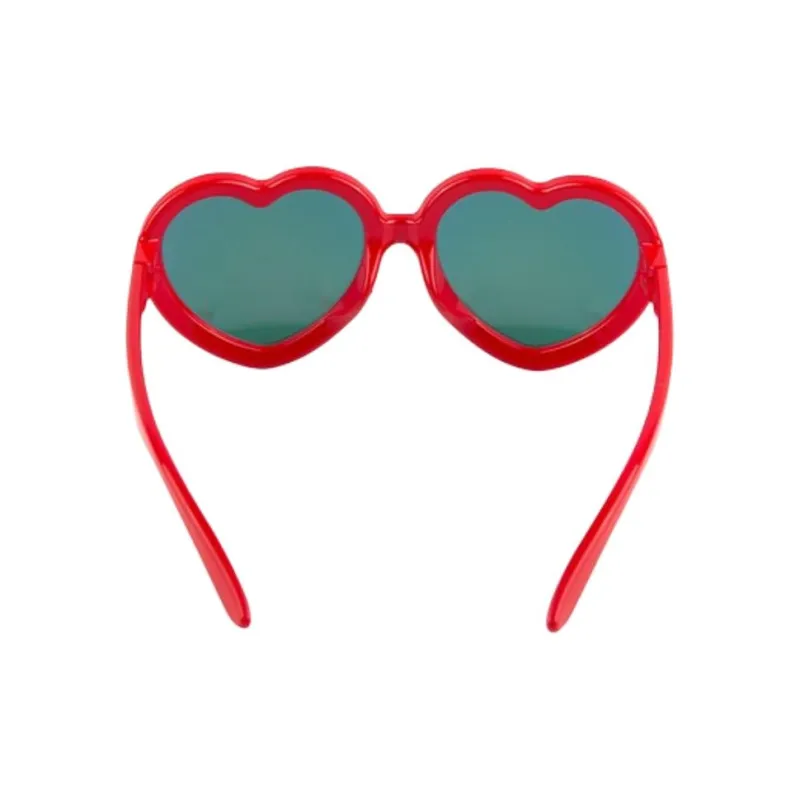 COCOLIC PCG852 Bioplastic Irregular Shape Sunglasses Kids' Red-2