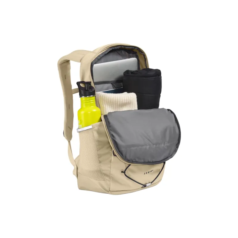 THE NORTH FACE Polyester Backpack Unisex Stone Color & Black-3