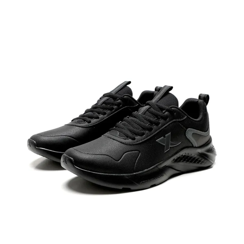 XTEP Low Top Running Shoes Men's Black/Charcoal Gray-2