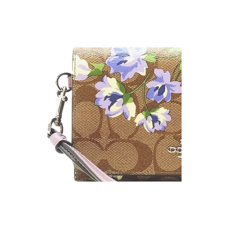 COACH Phone Cellphone Pouches Khaki-3
