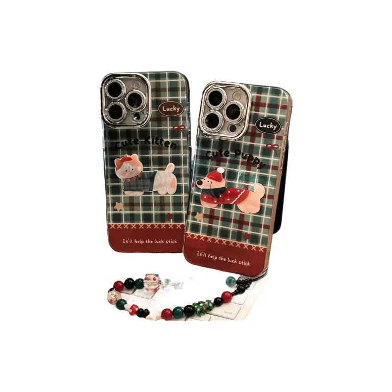 Cuttlefish Grid TPU Material Immersive Creative Phone Case Compatible With Apple 16/15/14/13/12/11-1