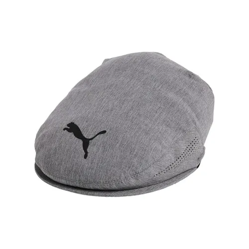 PUMA Polyester Berets Men's Gray