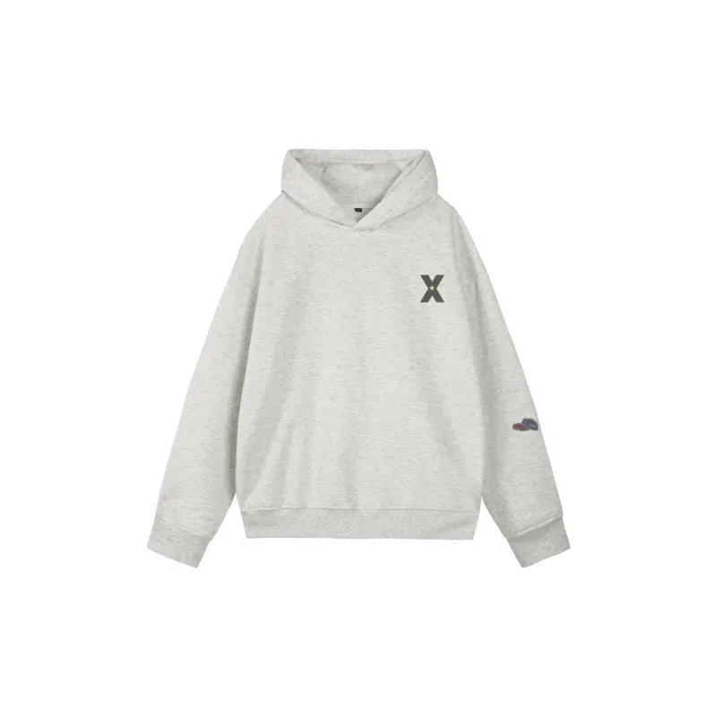 IXXAT Sweatshirt Unisex White Hair Gray-3