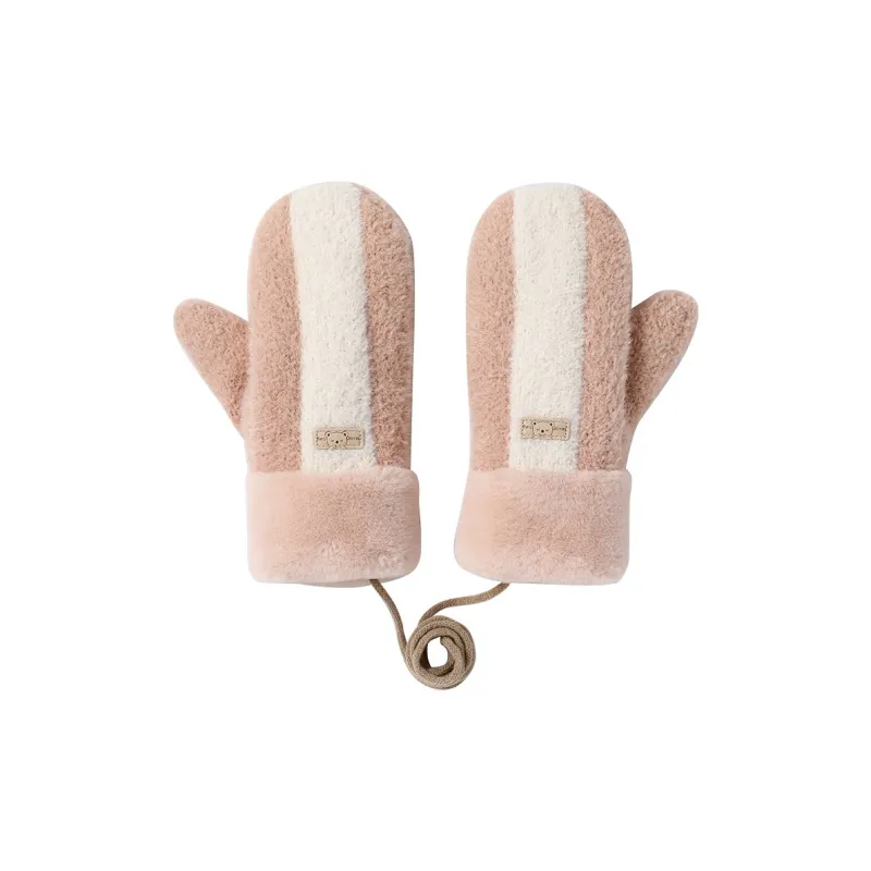 NANJIREN Thickened Knit Gloves Women's-5